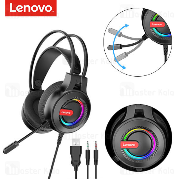 هدفون سیمی گیمینگ لنوو Lenovo Thinkplus G80A